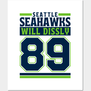 Seattle Seahawks Will Dissly 89 Edition 3 Posters and Art